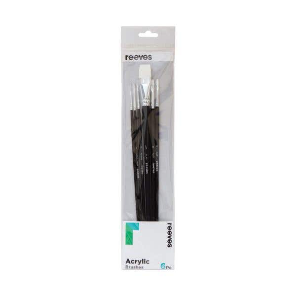 Reeves Acrylic Assorted Brush Sets