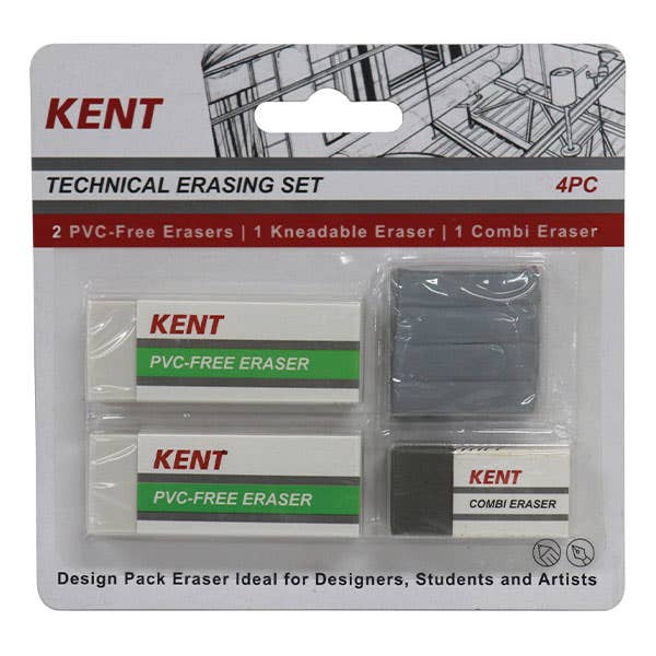Kent Technical Eraser Pack