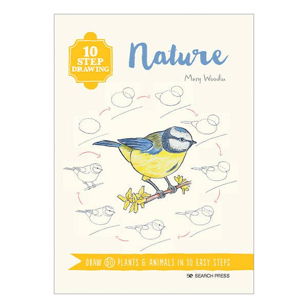 10 Step Drawing Nature Book