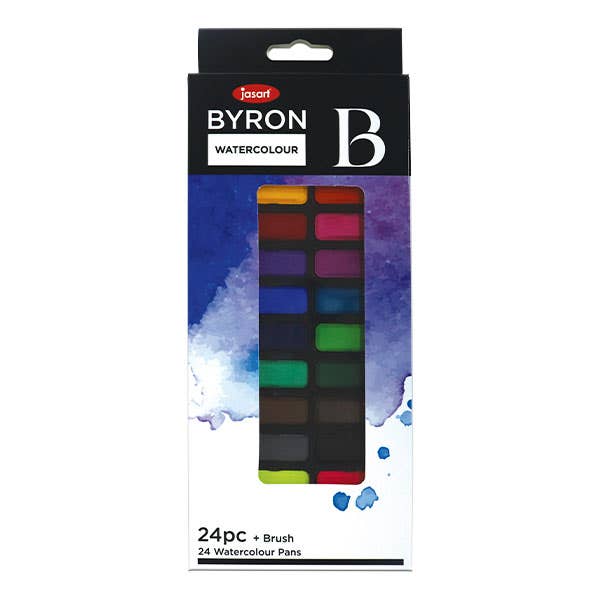 Byron Watercolour Pan Tin Sets