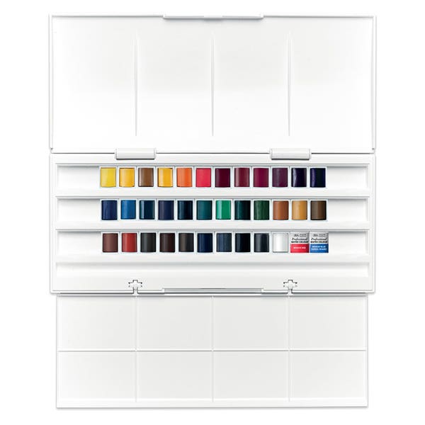 Winsor & Newton Cotman Watercolour Half Pan Studio Set 36
