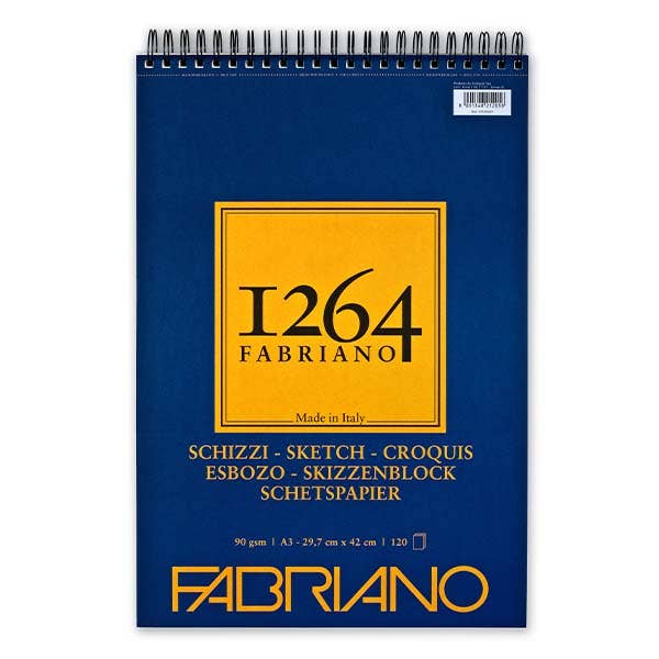 Fabriano 1264 Spiral Sketch Pads
