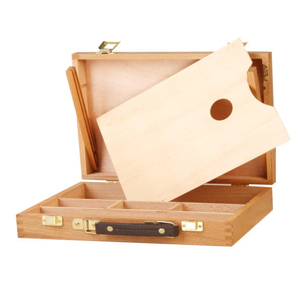 Jasart Artist Wooden Paint Box - 1-Tier