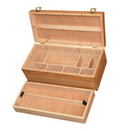 Jasart Artist Wooden Paint Box - 2-Tier