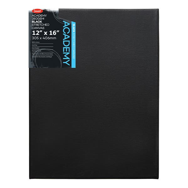 Jasart Black Thin Edge Canvases