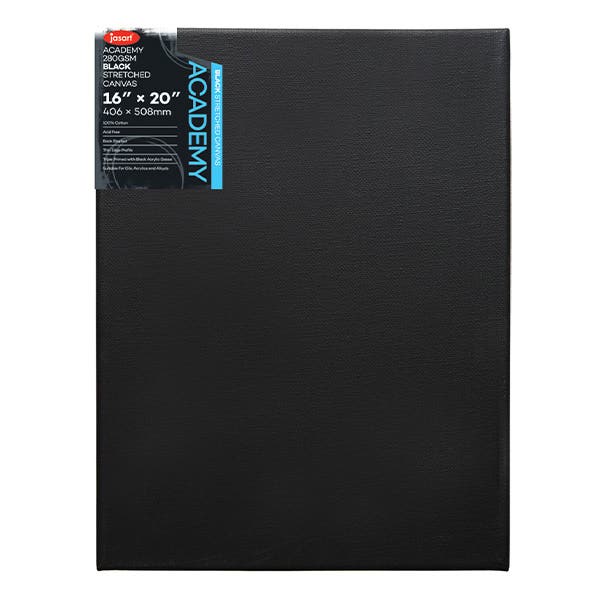Jasart Black Thin Edge Canvases