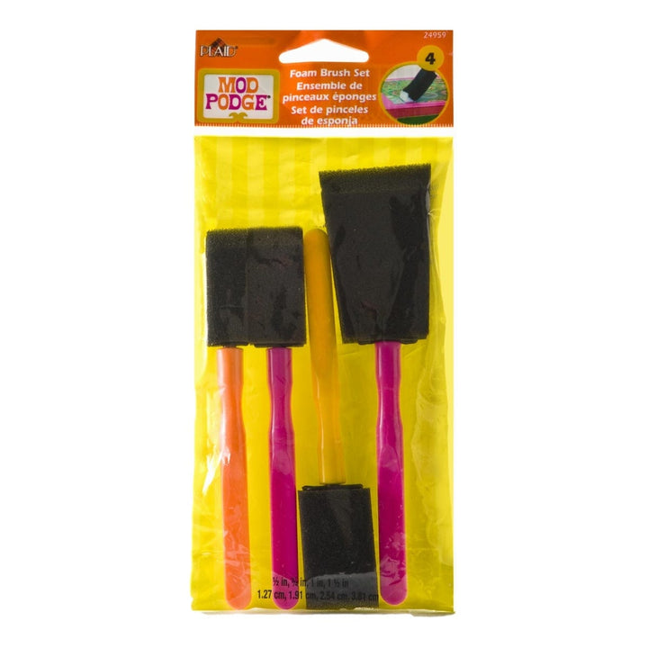 Mod Podge Foam Brush Set