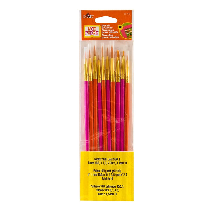 Mod Podge Detail Brush Set