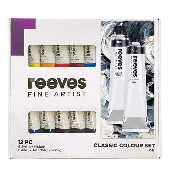 Reeves Fine Artist Oil Paint Set