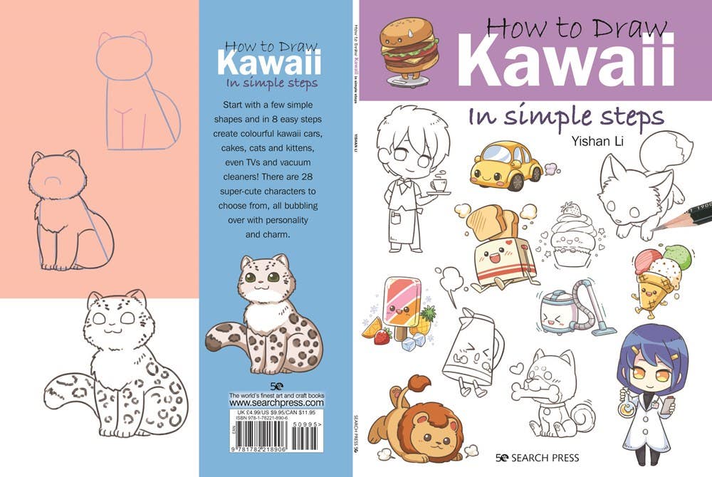 How to Draw Kawaii Book