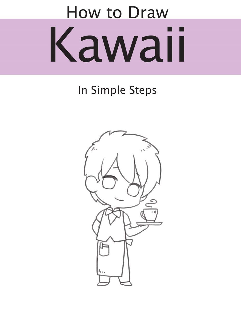 How to Draw Kawaii Book