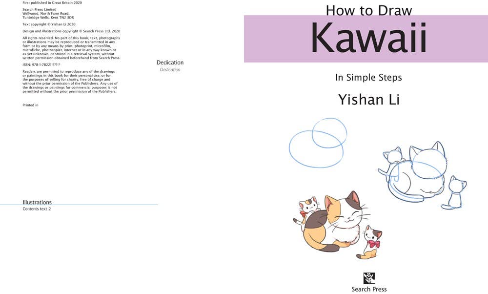 How to Draw Kawaii Book