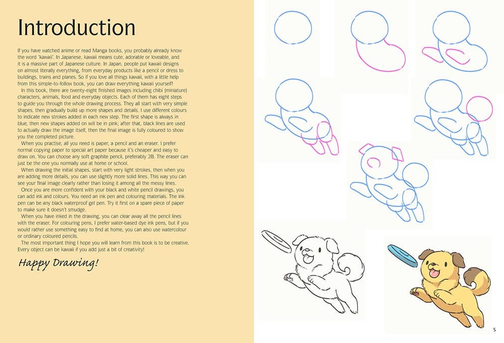 How to Draw Kawaii Animals Book
