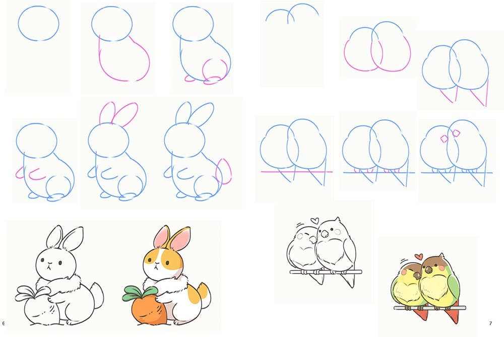 How to Draw Kawaii Animals Book
