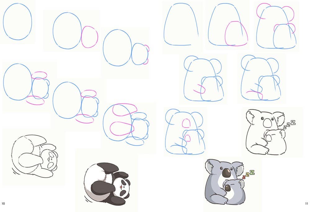 How to Draw Kawaii Animals Book