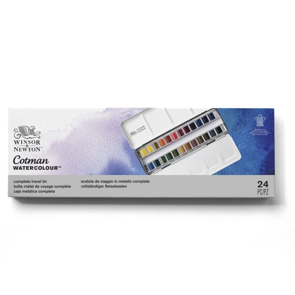 Winsor & Newton Cotman Watercolour Metal Sketchers' Box