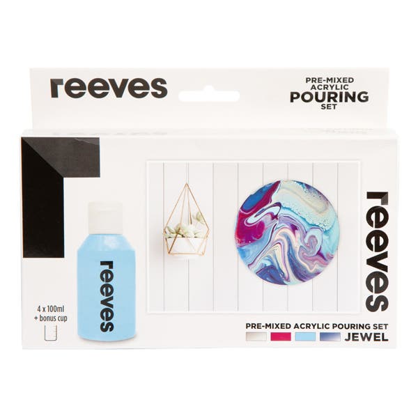 Reeves Pre-Mixed Acrylic Pouring Sets