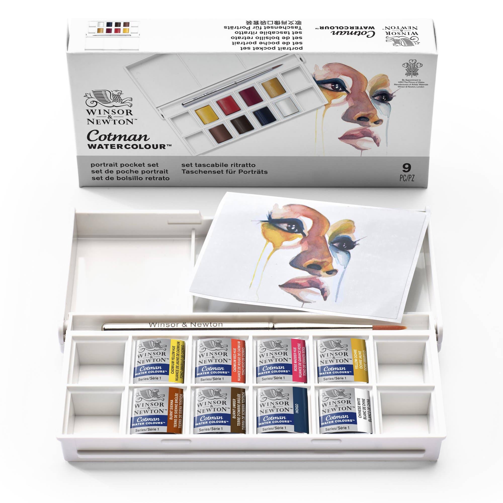 Winsor & Newton Cotman Half Pan Watercolour Pocket Sets