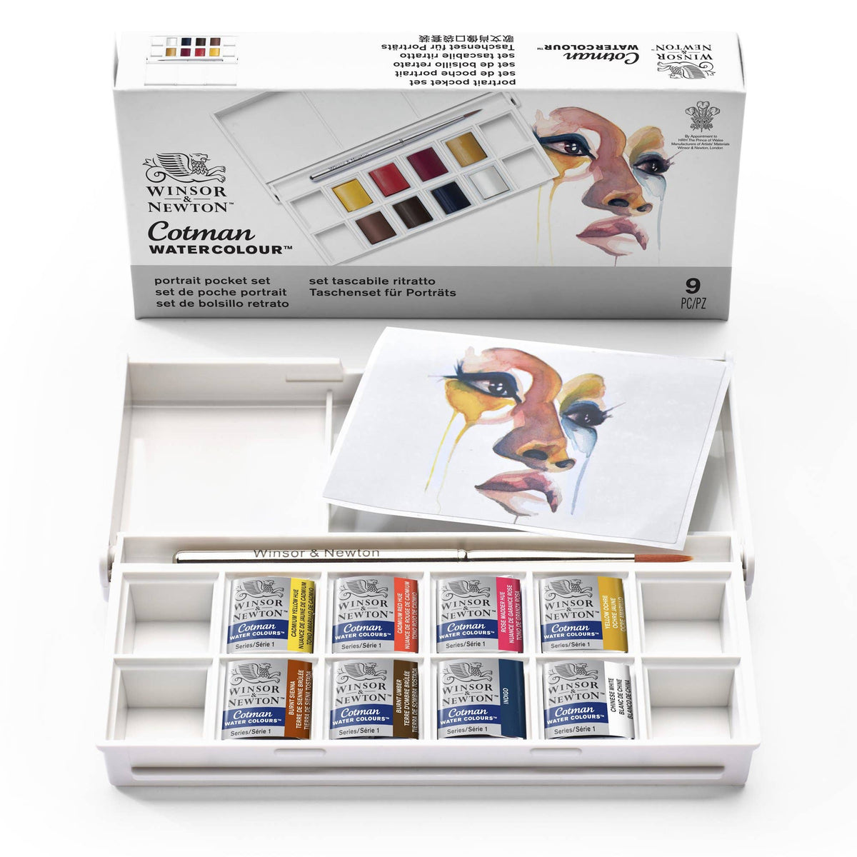 Winsor & Newton Cotman Half Pan Watercolour Pocket Sets