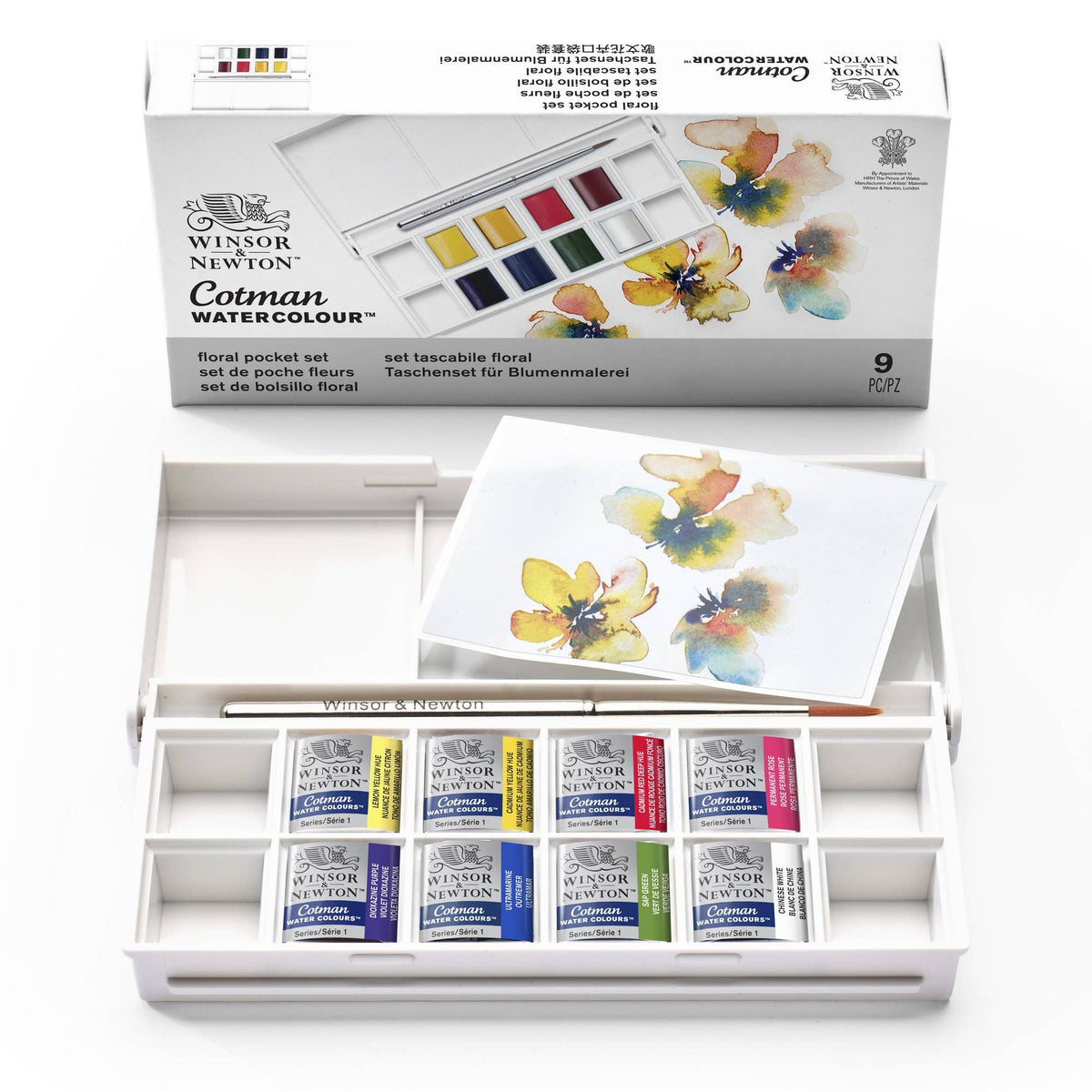 Winsor & Newton Cotman Half Pan Watercolour Pocket Sets