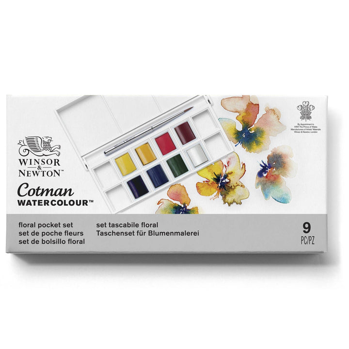 Winsor & Newton Cotman Half Pan Watercolour Pocket Sets