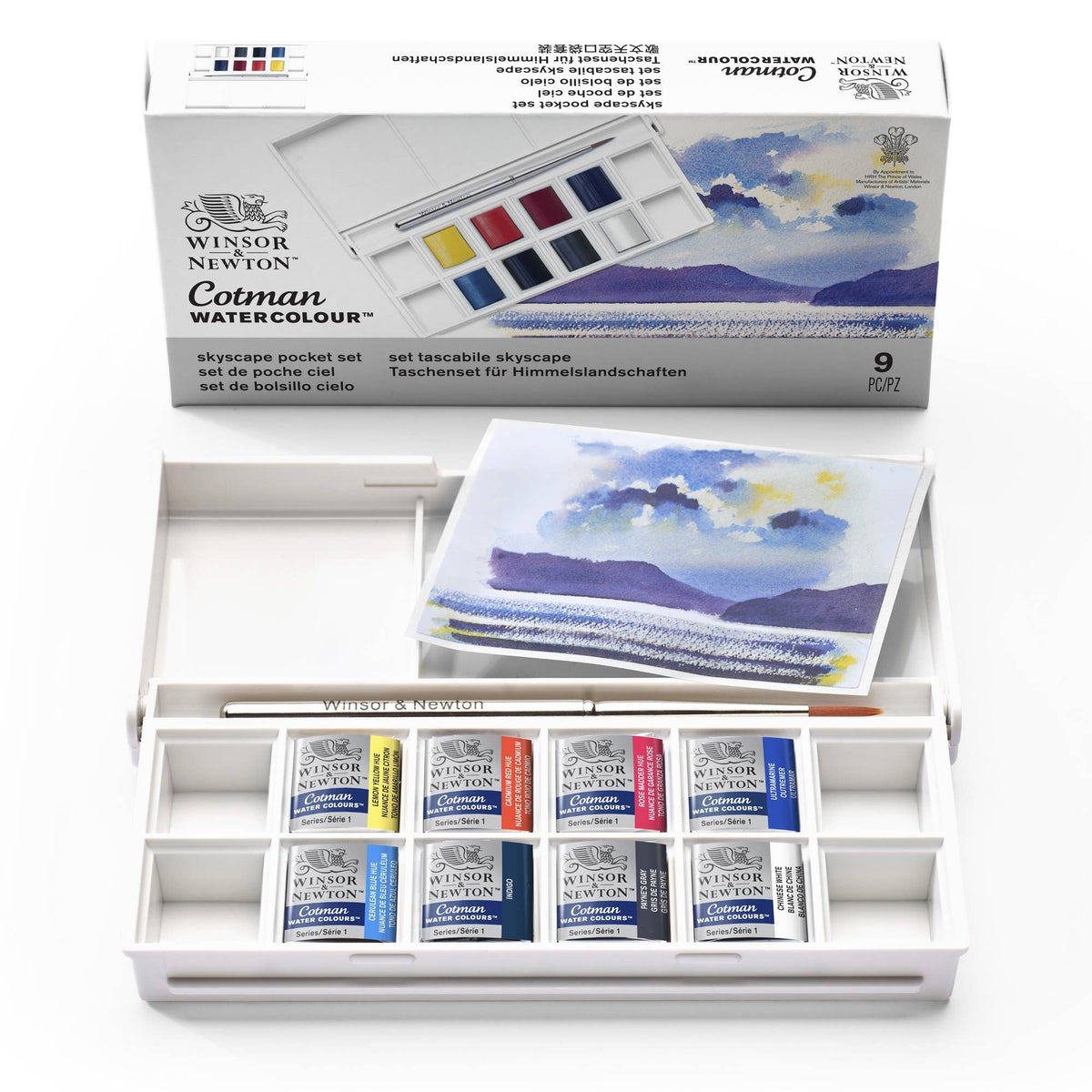 Winsor & Newton Cotman Half Pan Watercolour Pocket Sets