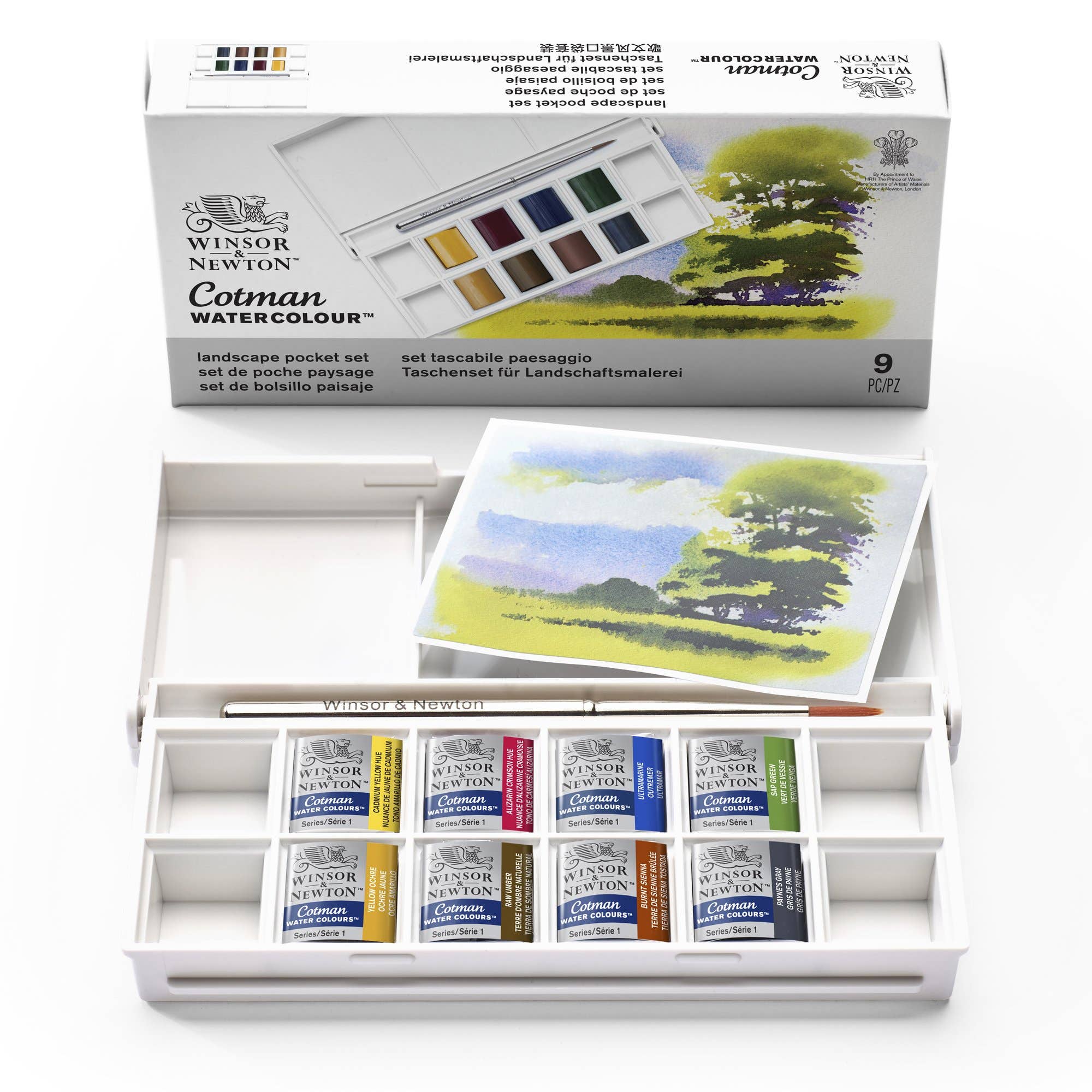 Winsor & Newton Cotman Half Pan Watercolour Pocket Sets