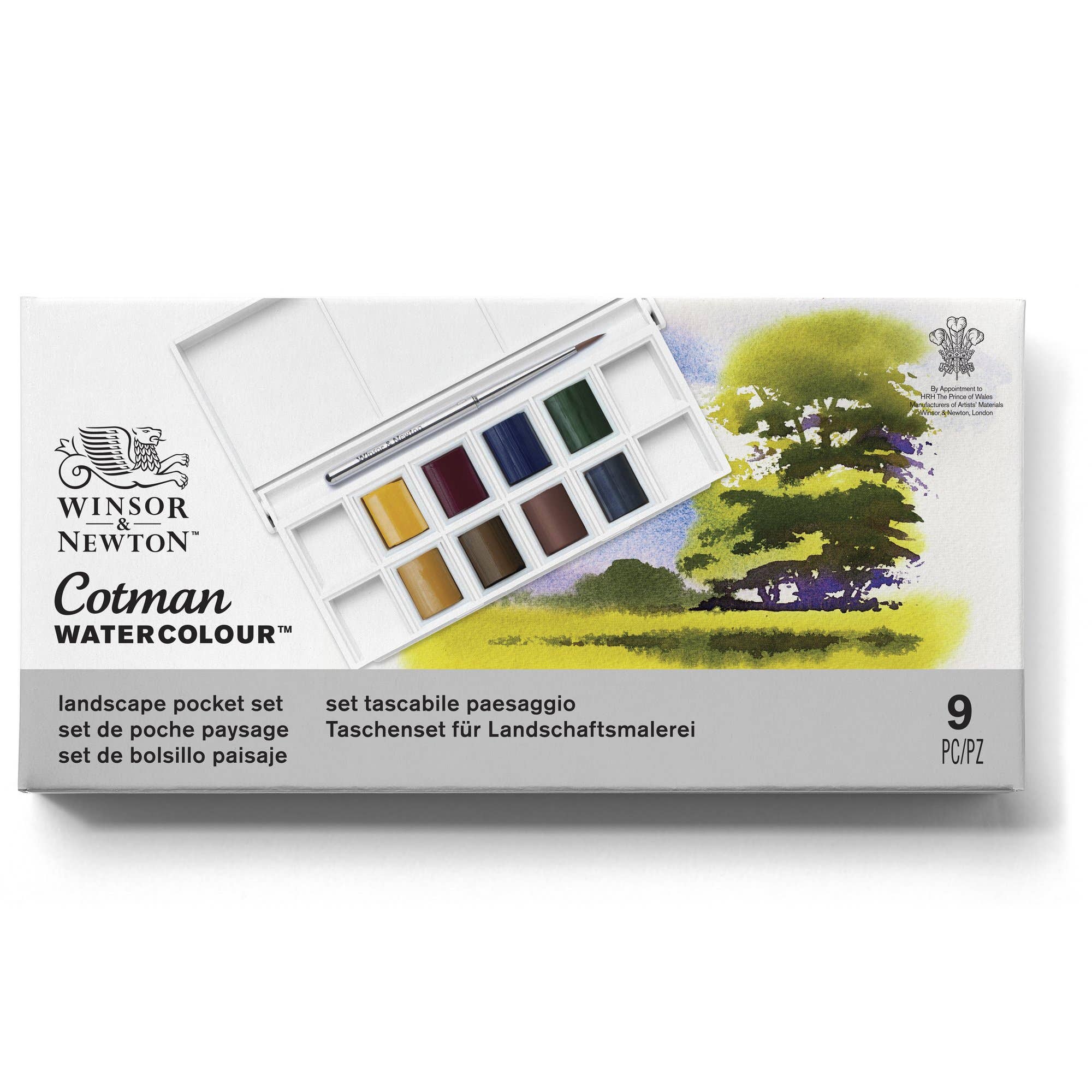 Winsor & Newton Cotman Half Pan Watercolour Pocket Sets
