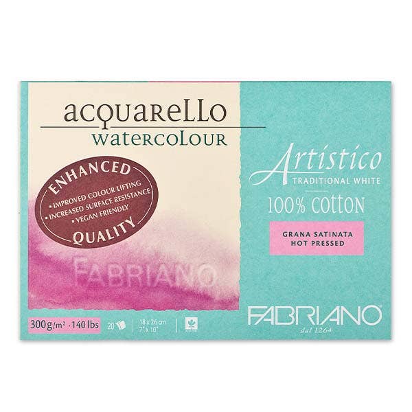 Fabriano Artistico Enhanced Watercolour Blocks