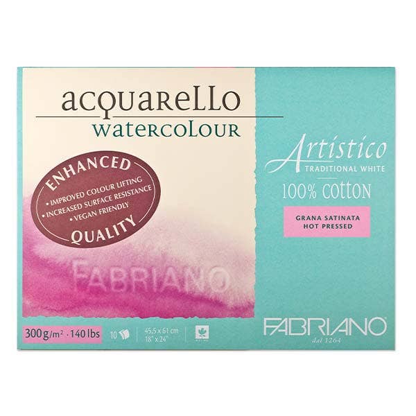 Fabriano Artistico Enhanced Watercolour Blocks