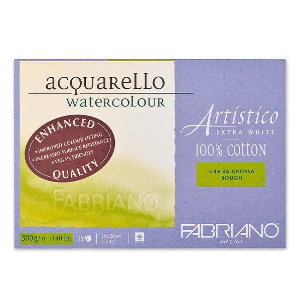 Fabriano Artistico Enhanced Watercolour Blocks