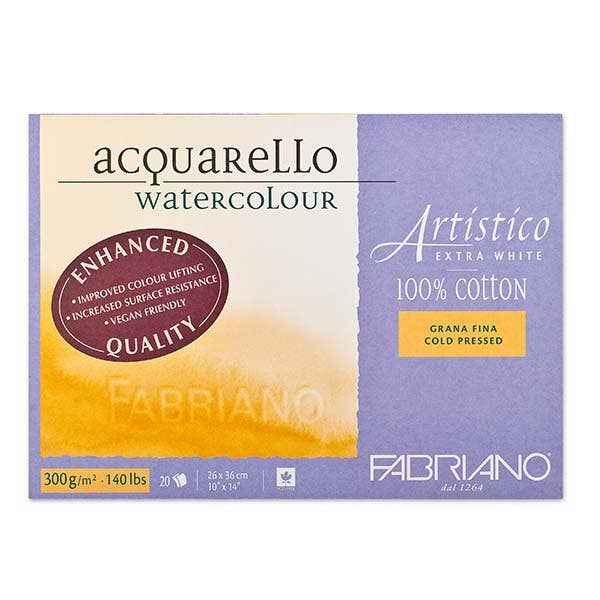 Fabriano Artistico Enhanced Watercolour Blocks