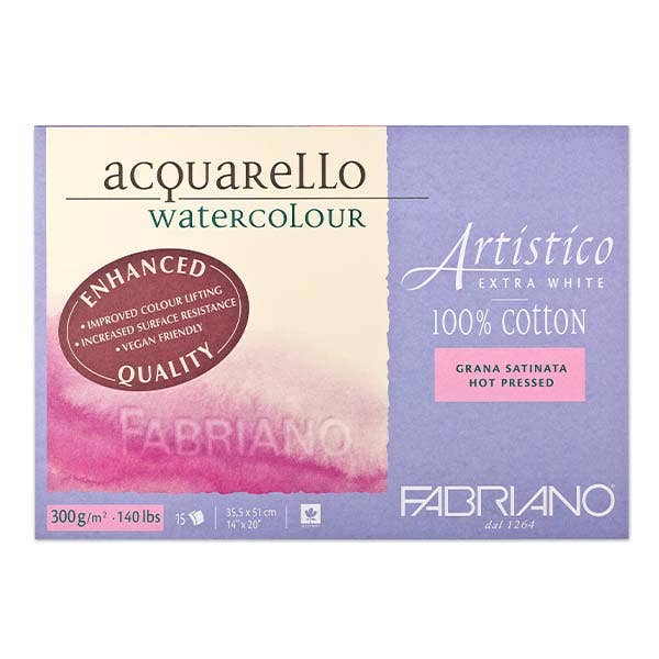 Fabriano Artistico Enhanced Watercolour Blocks