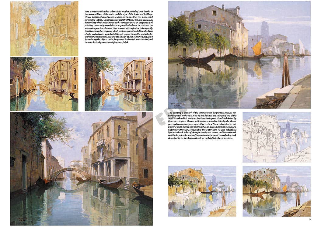 Leonardo Collection: 14 Venetian Scenes Book