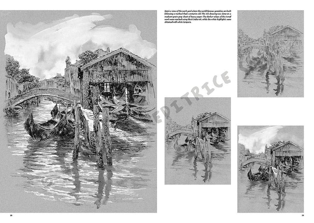 Leonardo Collection: 14 Venetian Scenes Book