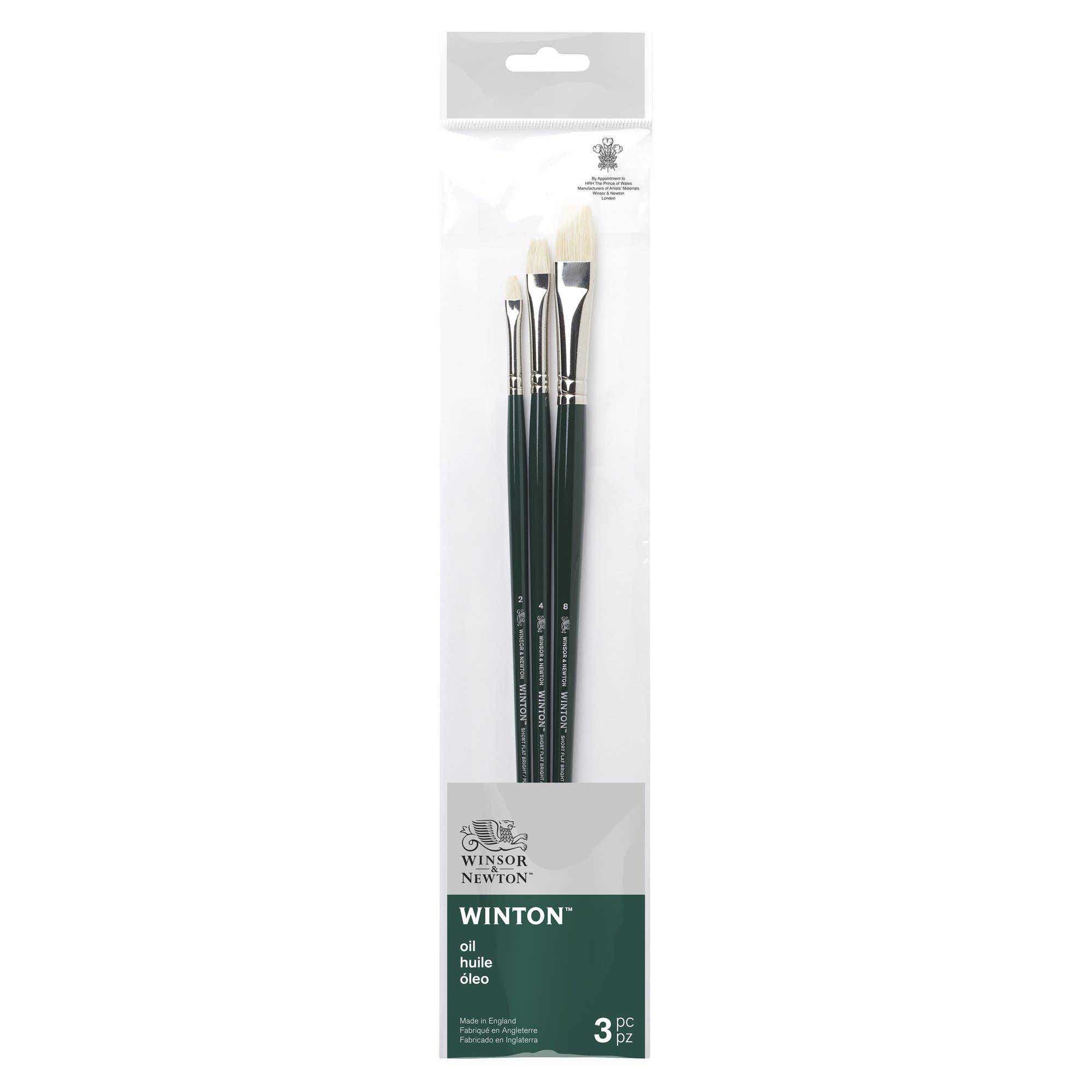 Winsor & Newton Winton Hog Hair Brush Sets