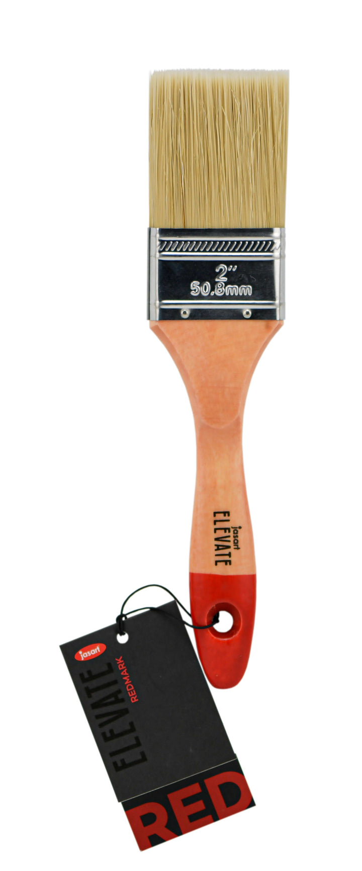 Jasart Elevate Redmark Flat Brushes White