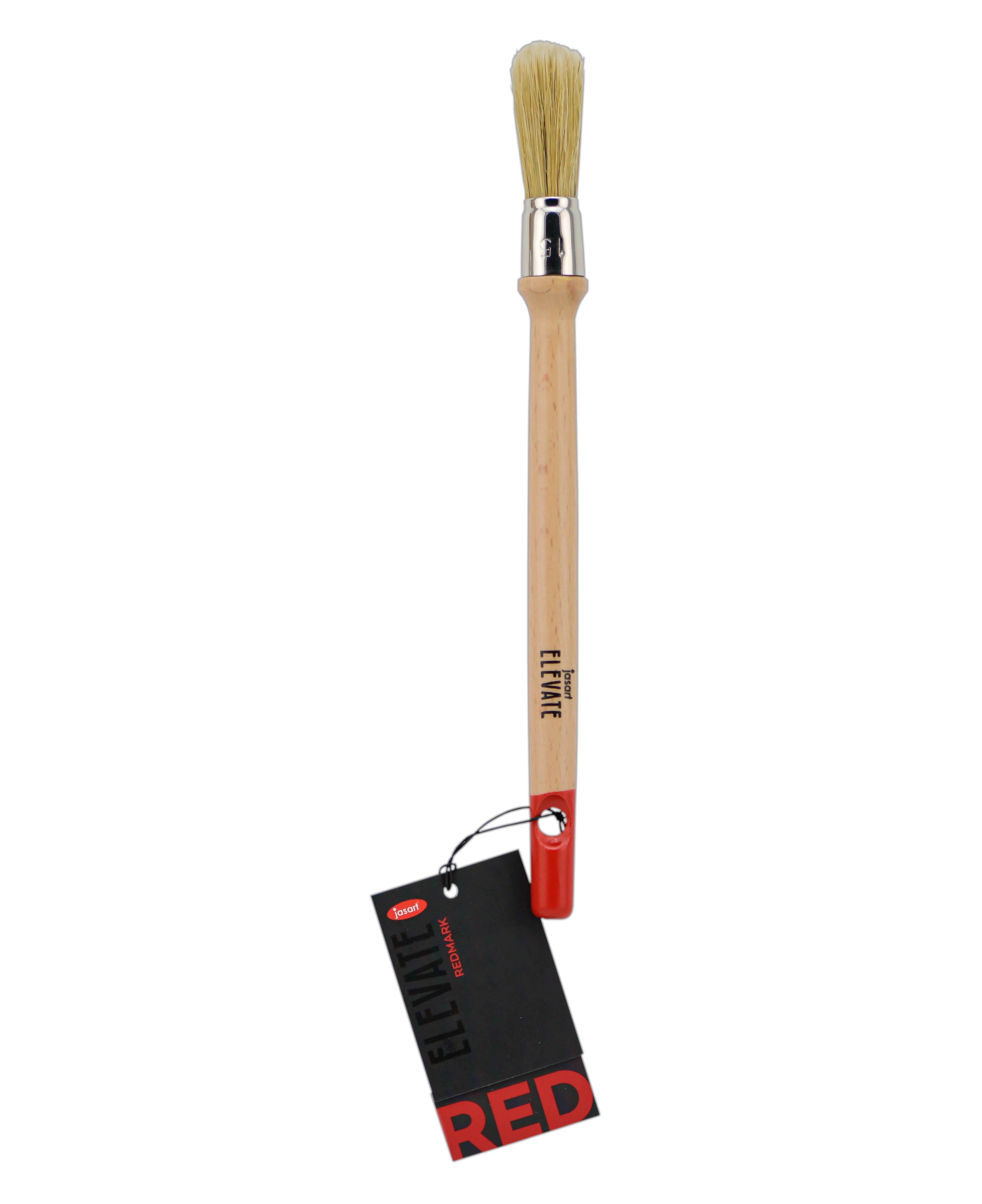 Jasart Elevate Redmark Round Brushes White