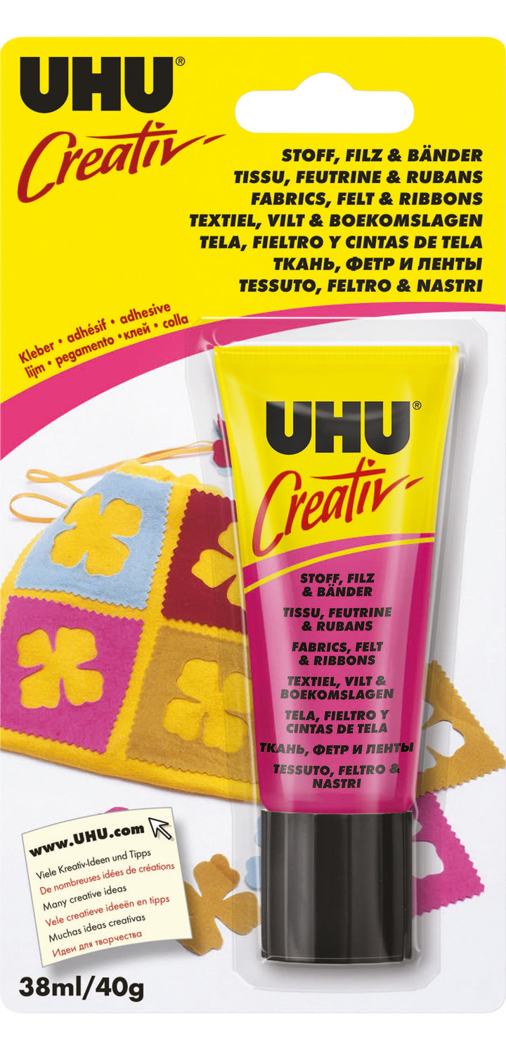 UHU Creativ Fabric, Felt and Ribbon Glue