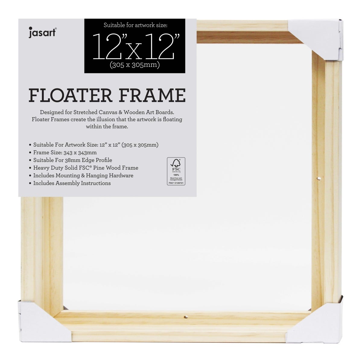 Jasart Thick Edge Floater Frames