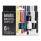 Liquitex Basics Acrylic Primary Paint Set 6