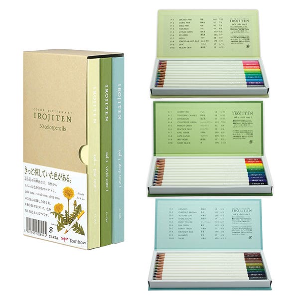 Tombow Irojiten Coloured Pencil Collection Sets