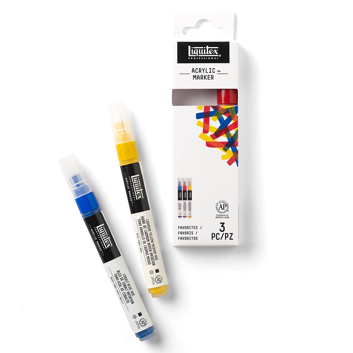 Liquitex Professional Paint Marker Favourite 4mm Set 3