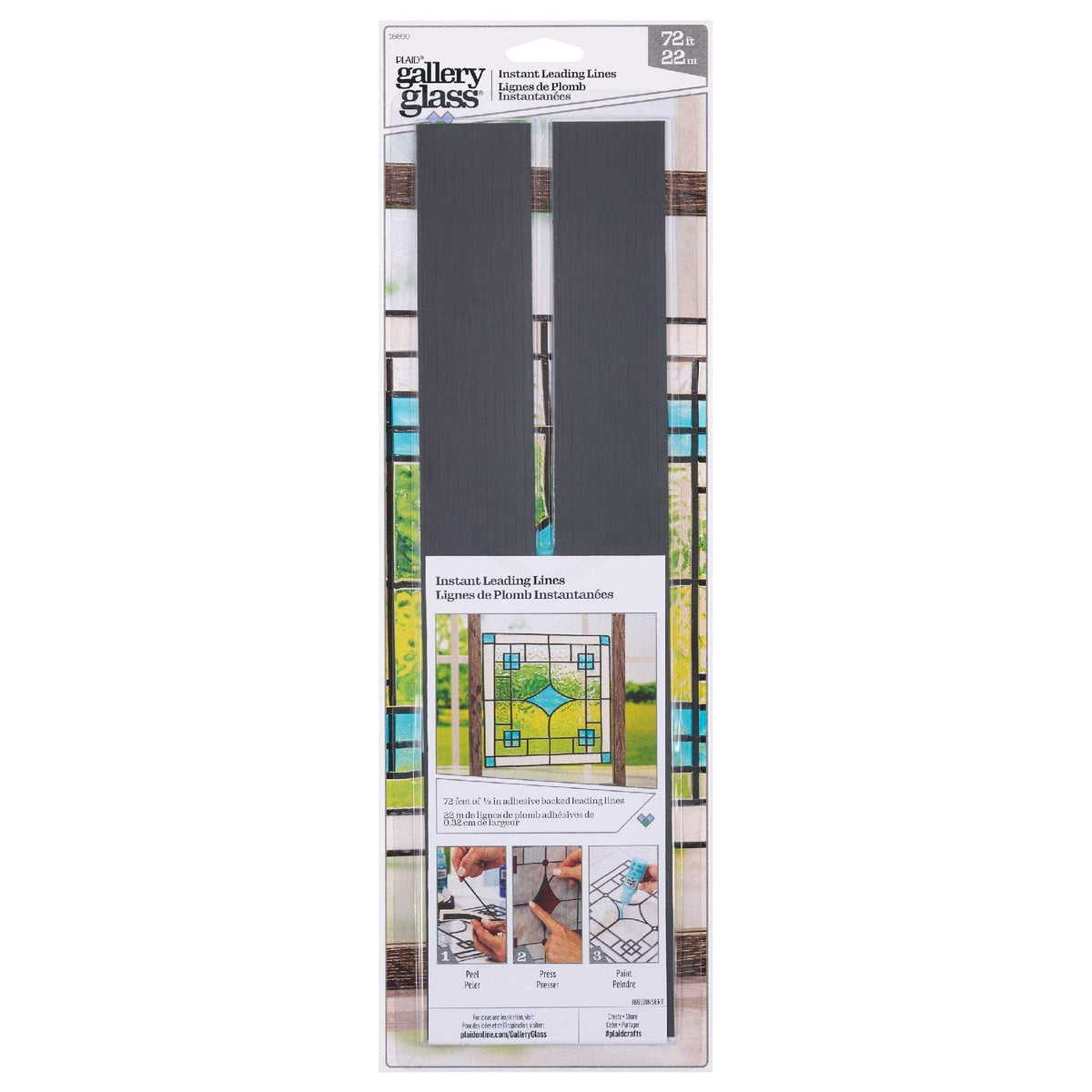Plaid Gallery Glass Instant Lead Pack