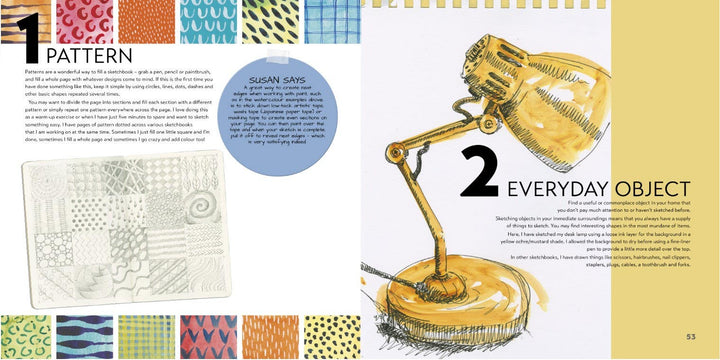 Sketchbook Challenge Book: 100 Prompts for Everyday Drawing
