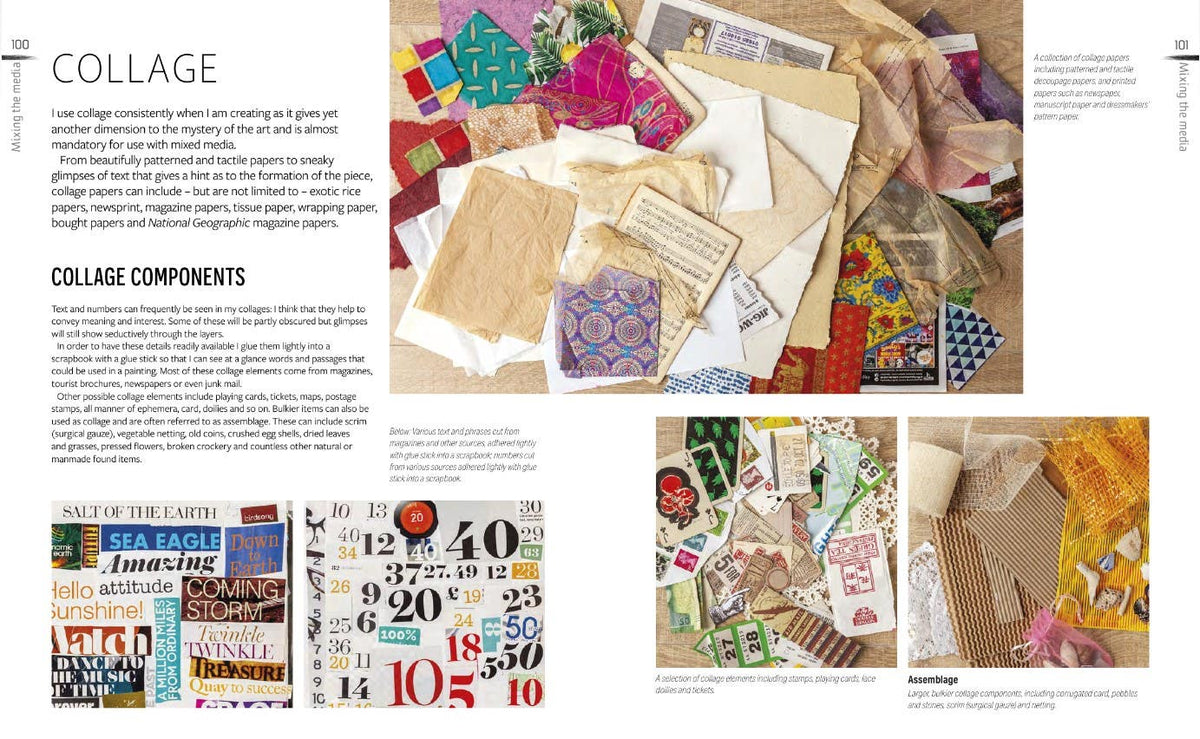 Innovative Artist Abstract and Mixed Media Book