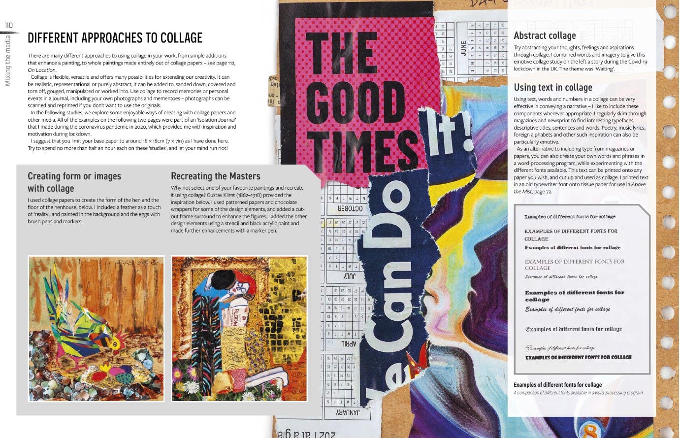 Innovative Artist Abstract and Mixed Media Book