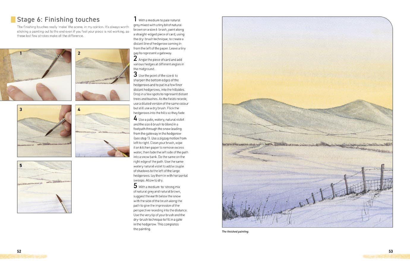 Watercolour Landscapes for the Absolute Beginner Book