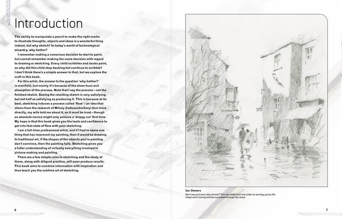 Sketching For The Absolute Beginner Book