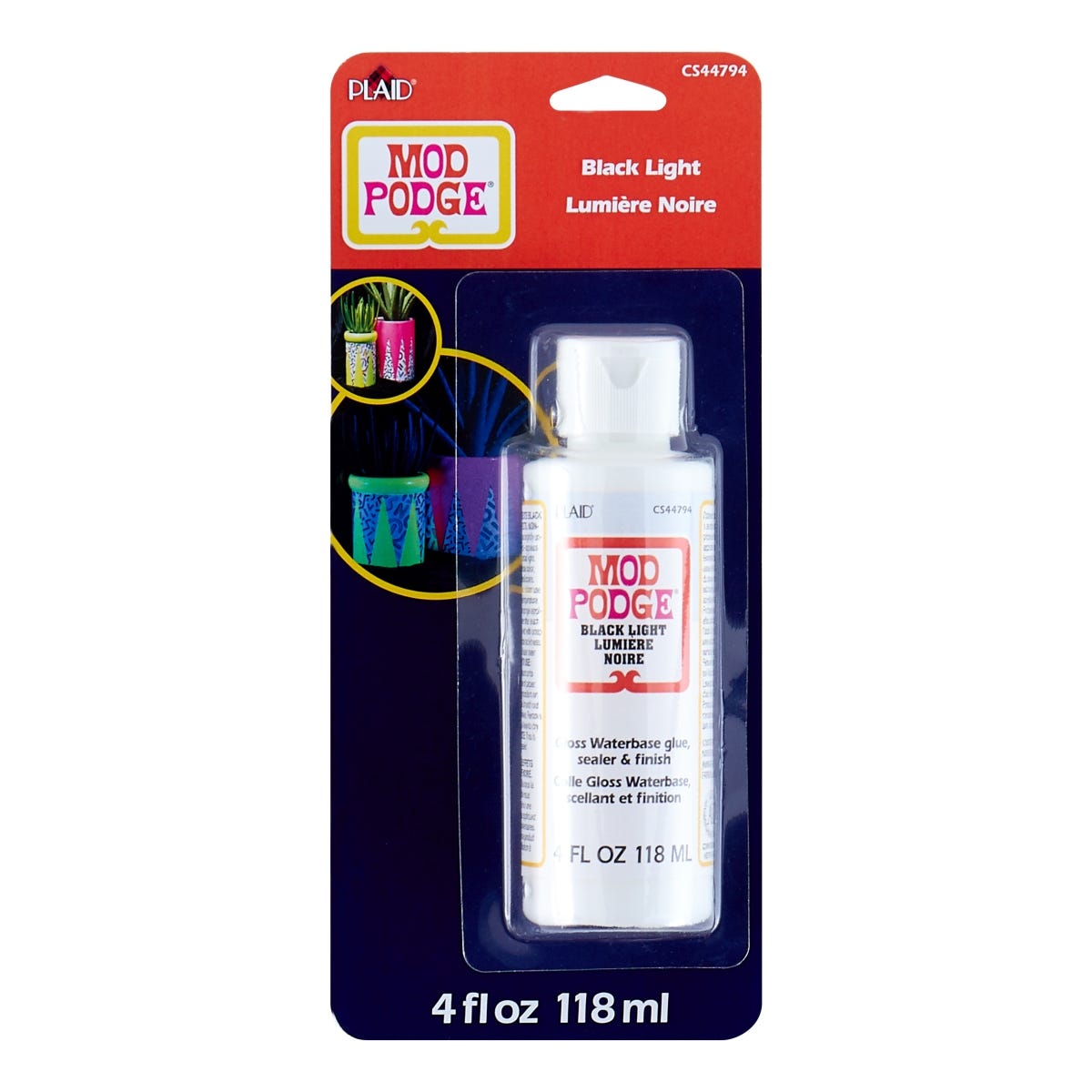 Mod Podge Black Light Formula